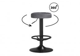 Барный стул Marun dark gray / black