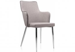 Стул на металлокаркасе Benza beige fabric (56x62x92)