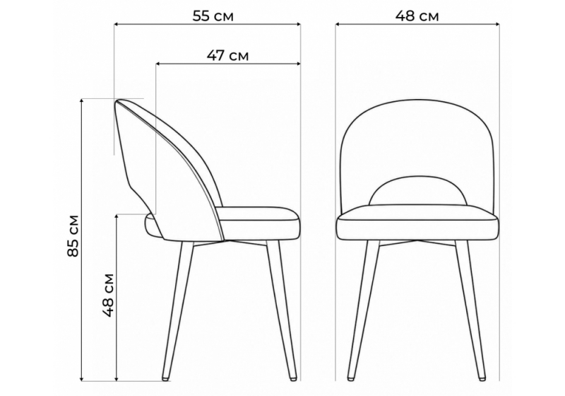 Стул на металлокаркасе Курбис фисташковый (zd 651) / белый (48x55x85)