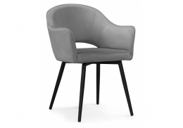 Стул на металлокаркасе Ойстер MR-11 / черный (60x58x81)